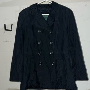 Black trench coat